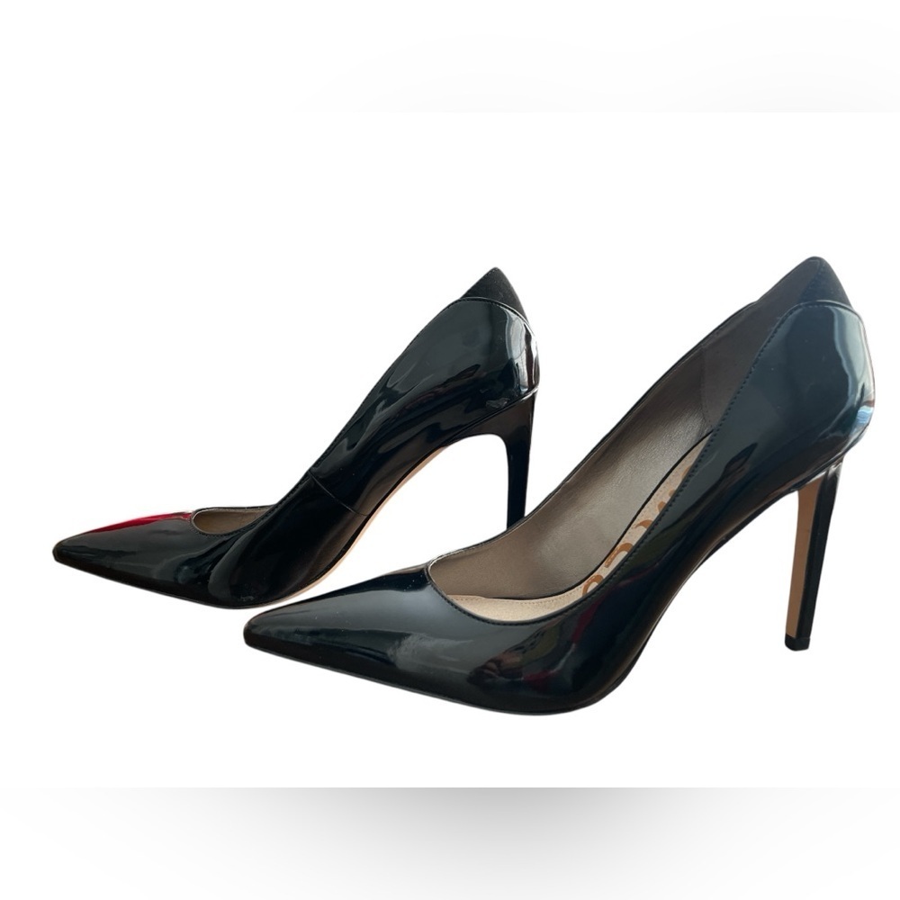 Sam Edelman Elegant Black Stiletto Heels - Picture 2 of 5